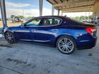 2016 Maserati Ghibli Синий vin: ZAM57XSA6G1165275