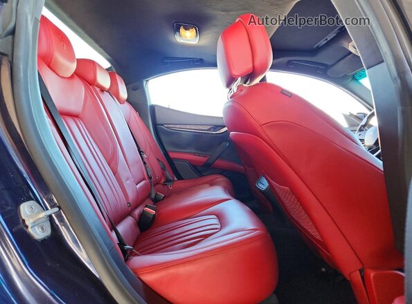 ZAM57XSA6G1165275 2016 MASERATI GHIBLI Синий Вид задних сидений
