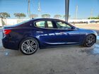 2016 Maserati Ghibli Синий vin: ZAM57XSA6G1165275