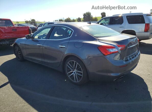 ZAM57XSA9K1328185 2019 MASERATI GHIBLI Gray Tył lewy