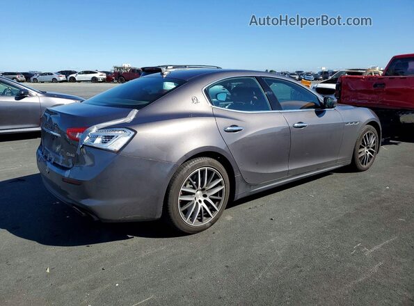 ZAM57XSA9K1328185 2019 MASERATI GHIBLI Gray Tył prawy