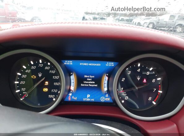 ZAM57XSS6J1290826 2018 MASERATI GHIBLI Синий Вид задних сидений