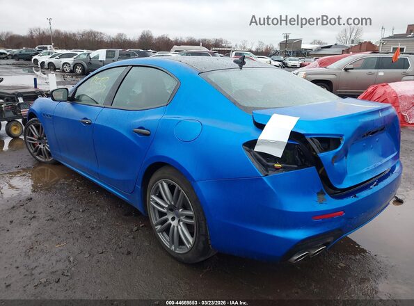 ZAM57XSS6J1290826 2018 MASERATI GHIBLI Синий 