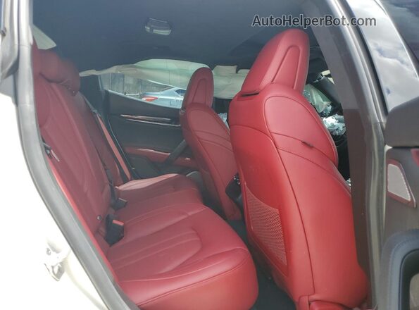 ZAM57XSS7J1290852 2018 MASERATI GHIBLI White Հետևի նստատեղերի տեսք