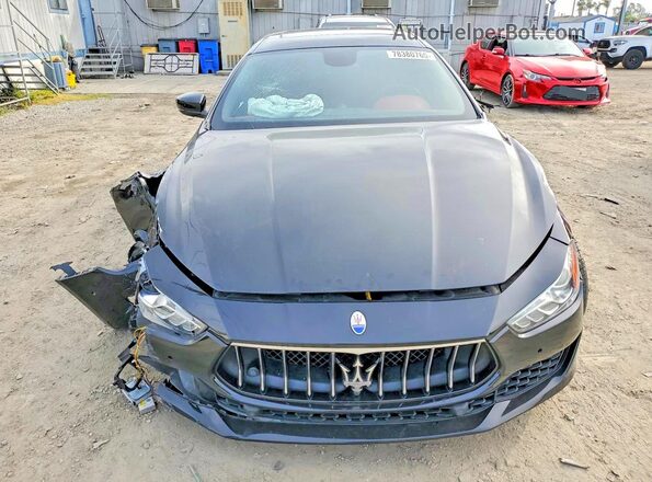 ZAM57YSA6M1362867 2021 MASERATI GHIBLI Black Widok z przodu