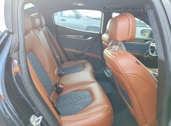 ZAM57YSL3K1319232 2019 MASERATI GHIBLI Blue Հետևի նստատեղերի տեսք