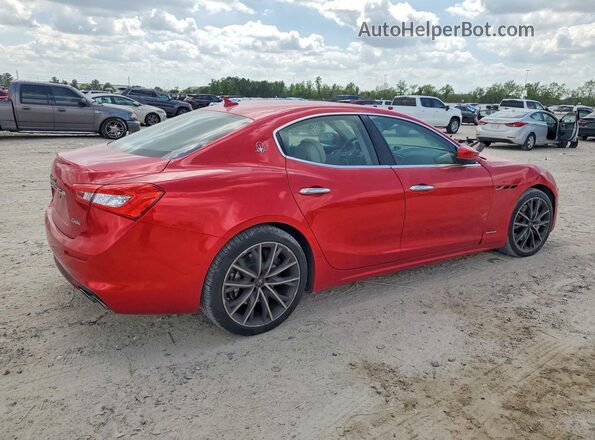 ZAM57YSL9K1336150 2019 MASERATI GHIBLI Red Trasero derecho
