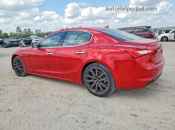 ZAM57YSL9K1336150 2019 MASERATI GHIBLI Red Trasero izquierdo