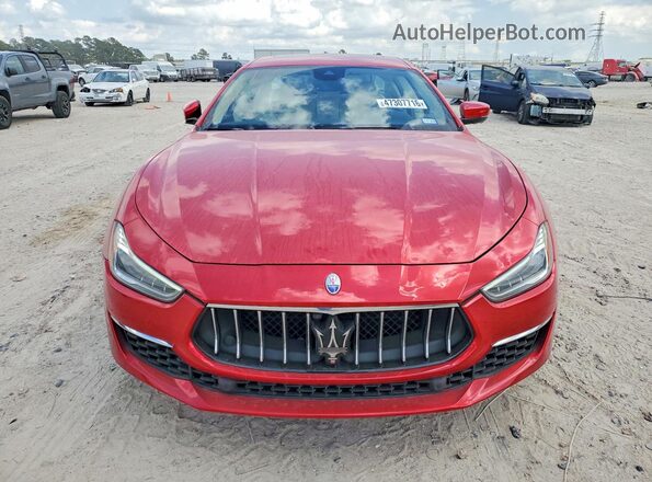 ZAM57YSL9K1336150 2019 MASERATI GHIBLI Red Vista frontal