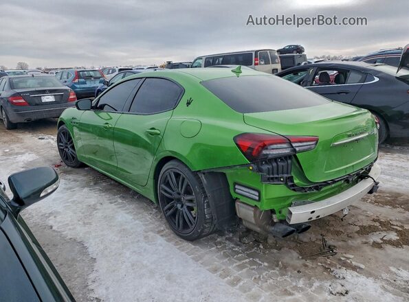 ZAM57YSMXPX431314 2023 MASERATI GHIBLI Зеленый Задняя левая четверть