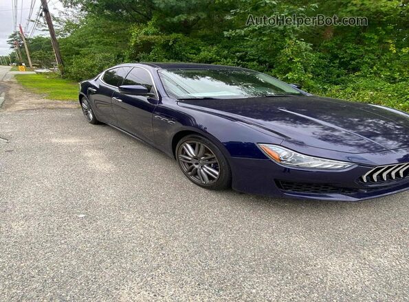 ZAM57YTL2J1270859 2018 MASERATI ALL OTHER Синий Передняя левая четверть