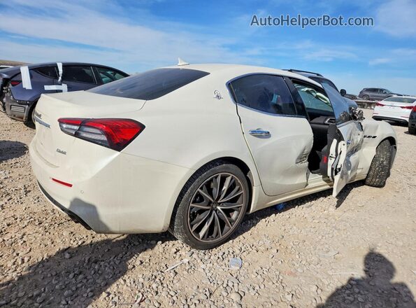 ZAM57YTL9M1365147 2021 MASERATI GHIBLI White უკანა მარჯვენა