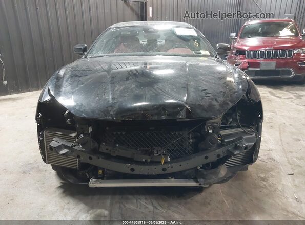 ZAM57YTM0PX411510 2023 MASERATI GHIBLI Black Вид задньої частини салону