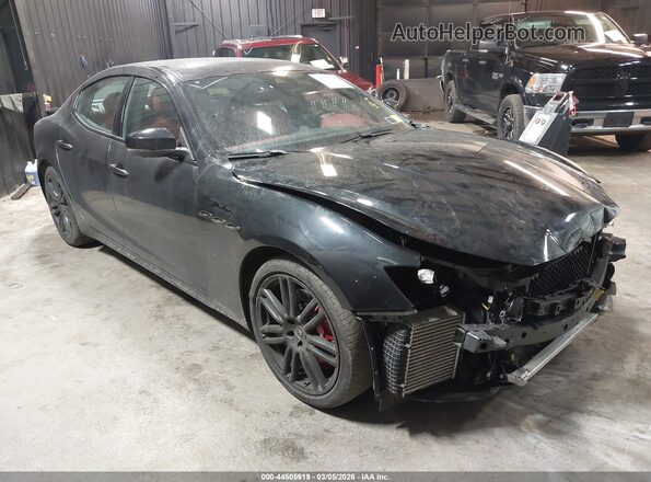 ZAM57YTM0PX411510 2023 MASERATI GHIBLI Black Передня права чверть