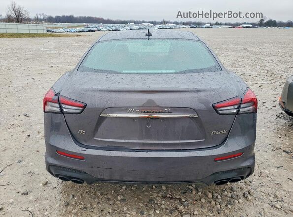 ZAM57YTM7N1386329 2022 MASERATI GHIBLI Серый Вид сзади
