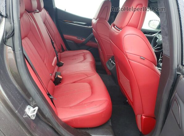 ZAM57YTM7N1386329 2022 MASERATI GHIBLI Серый Вид задних сидений