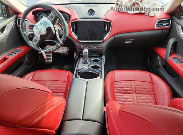 ZAM57YTMXPX418688 2023 MASERATI GHIBLI Blue Вид панелі приладів