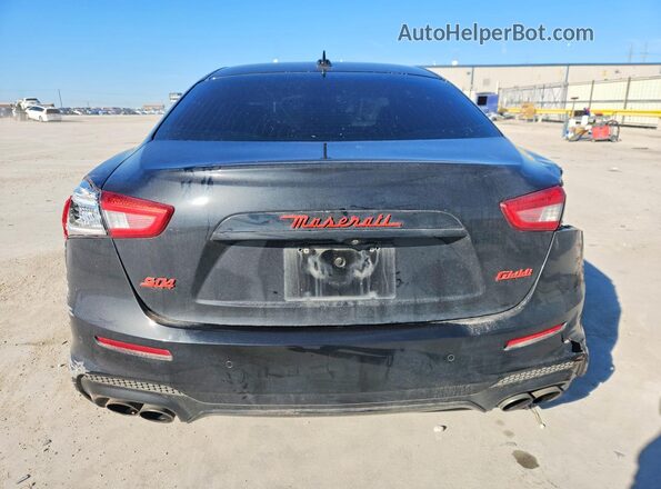ZAM57YTS8J1286281 2018 MASERATI GHIBLI Черный Вид сзади