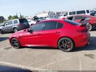 2018 Alfa Romeo Giulia Quadrifoglio Rwd Красный vin: ZARFAEAV0J7579455