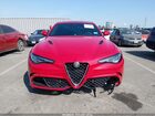 2018 Alfa Romeo Giulia Quadrifoglio Rwd Красный vin: ZARFAEAV0J7579455