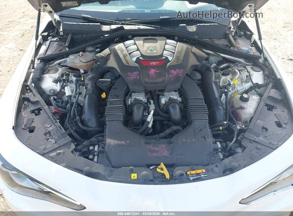 ZARFAEAV6J7583560 2018 ALFA ROMEO GIULIA Белый Вид сзади