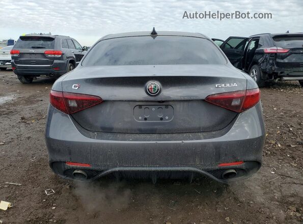 ZARFAEEN4J7563365 2018 ALFA ROMEO GIULIA Серый Вид сзади