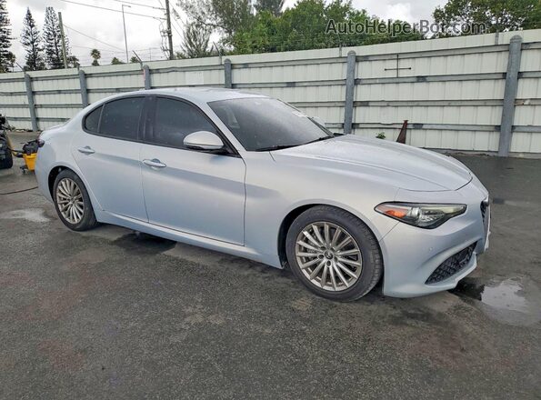 ZARFAMAN0N7665185 2022 ALFA ROMEO GIULIA Синий Передняя правая четверть