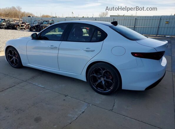 ZARFAMAN6K7606413 2019 ALFA ROMEO GIULIA White Tył lewy