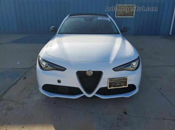 ZARFAMAN6K7606413 2019 ALFA ROMEO GIULIA White Widok z przodu