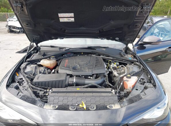 ZARFAMAN8M7641814 2021 ALFA ROMEO GIULIA Черный Вид сзади
