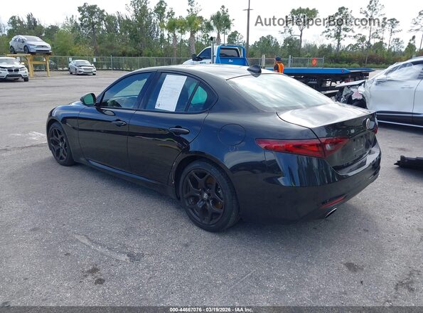 ZARFAMAN8M7641814 2021 ALFA ROMEO GIULIA Черный Задняя левая четверть