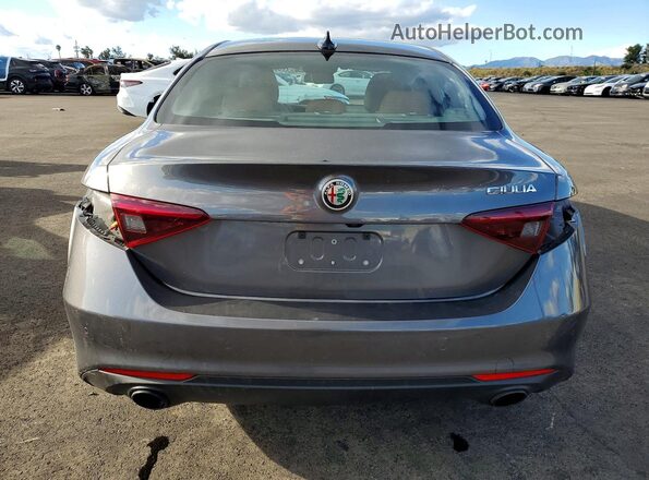 ZARFAMBN0P7676656 2023 ALFA ROMEO GIULIA Серый Вид сзади