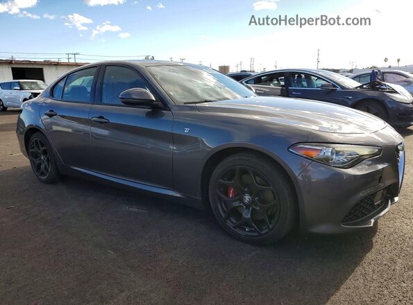 ZARFAMBN0P7676656 2023 ALFA ROMEO GIULIA Серый Передняя правая четверть