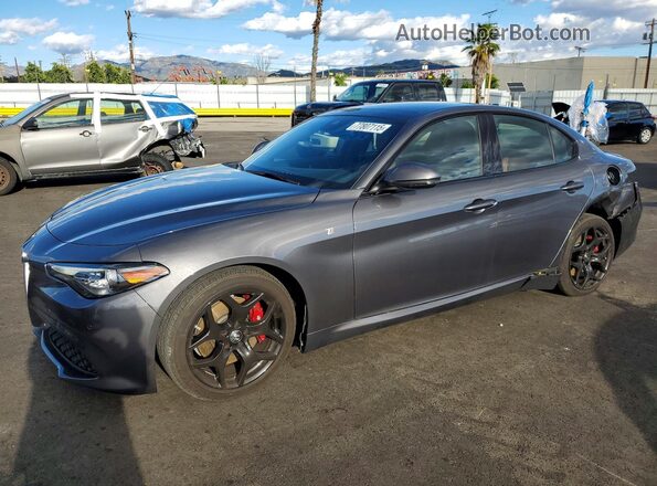 ZARFAMBN0P7676656 2023 ALFA ROMEO GIULIA Серый Передняя левая четверть