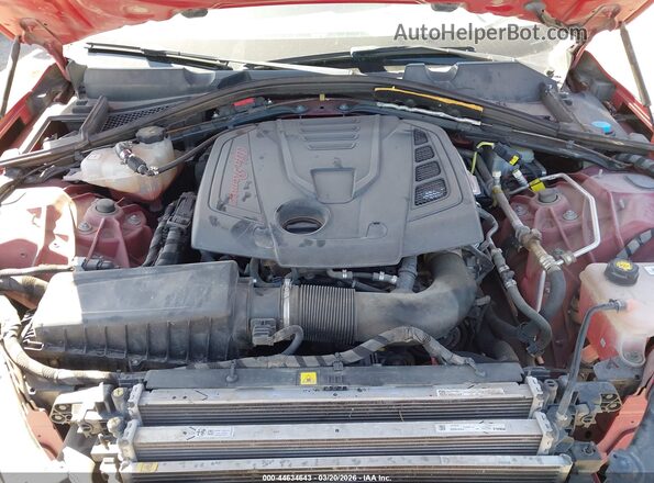 ZARFAMBN7K7602532 2019 ALFA ROMEO GIULIA Red Widok z tyłu