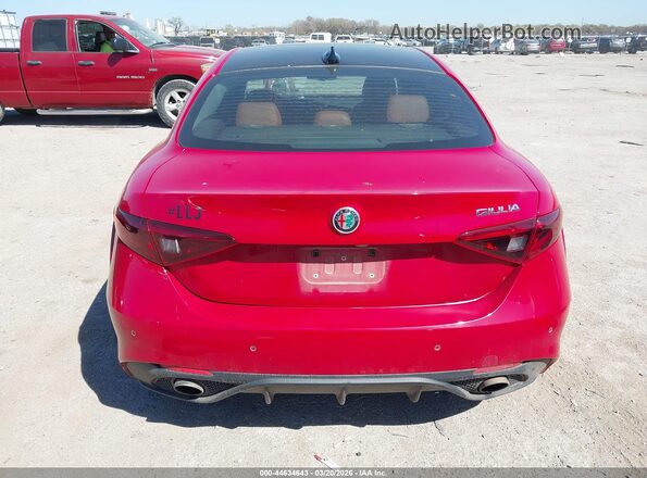 ZARFAMBN7K7602532 2019 ALFA ROMEO GIULIA Red 