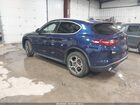 2018 Alfa Romeo Stelvio Awd Синий vin: ZASFAKAN0J7B85440