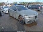 2018 Alfa Romeo Stelvio Awd Gray vin: ZASFAKAN9J7B78261