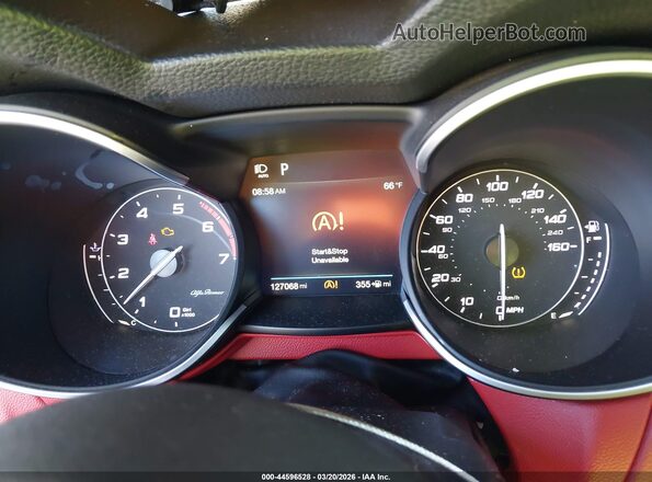 ZASFAKBN8J7C22670 2018 ALFA ROMEO STELVIO White Widok tylnych siedzeń