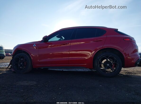 ZASFAKEVXJ7C20401 2018 ALFA ROMEO STELVIO Красный Панорамный вид салона 360°