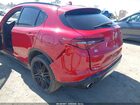2018 Alfa Romeo Stelvio Ti Sport Awd Красный vin: ZASFAKNN0J7B73041