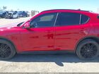 2018 Alfa Romeo Stelvio Ti Sport Awd Красный vin: ZASFAKNN0J7B73041