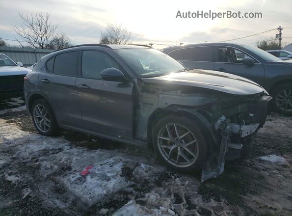 ZASFAKNN2J7B87331 2018 ALFA ROMEO STELVIO Gray Առջևի աջ