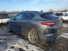2018 Alfa Romeo Stelvio Ti Sport Gray vin: ZASFAKNN2J7B87331