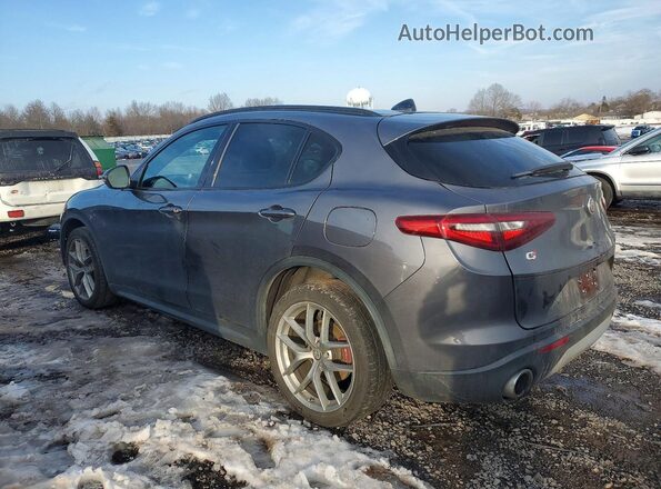 ZASFAKNN2J7B87331 2018 ALFA ROMEO STELVIO Gray Հետևի ձախ