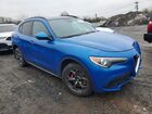 2018 Alfa Romeo Stelvio Ti Sport Синий vin: ZASFAKNN9J7B95555