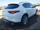 2018 Alfa Romeo Stelvio Ti Sport Awd White vin: ZASFAKNNXJ7B81566