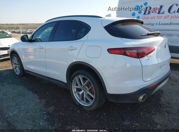 ZASFAKNNXJ7B81566 2018 ALFA ROMEO STELVIO White Trasero izquierdo
