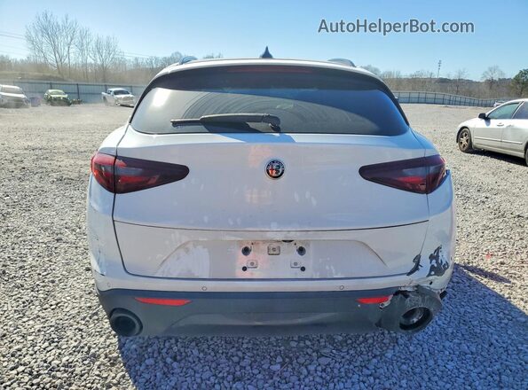 ZASPAJAN0N7D24826 2022 ALFA ROMEO STELVIO Белый Вид сзади