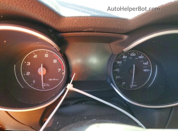 ZASPAJAN0N7D24826 2022 ALFA ROMEO STELVIO Белый Вид щитка приборов